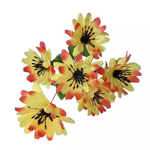 Букет георгинов 7 голов 44см 350-541 фото 4