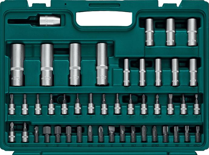 KRAFTOOL X-Drive 94, 94 предм., (1/2″+1/4″), универсальный набор инструмента (27883-H95) фото 3
