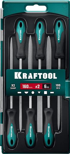 KRAFTOOL 6 шт, 160 мм, набор надфилей (16030-6) фото 8