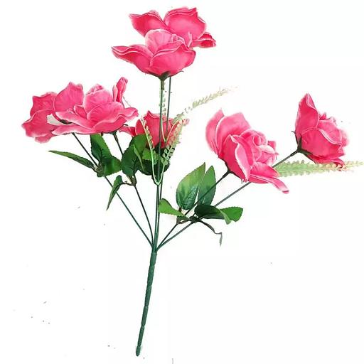 Букет с розами на 7 голов 49см 049-528 фото 1