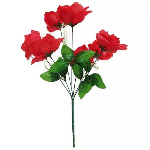 Букет с розами на 7 голов 49см 049-528 фото 4