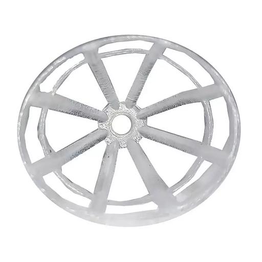 Зонтик для цветов Поляйца белый 2,7см 207с 1890шт/кг фото 3