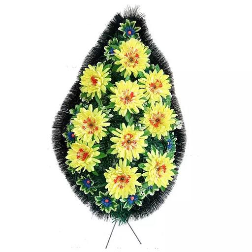 Р-ный венок Малакут с астрами 95см фото 1