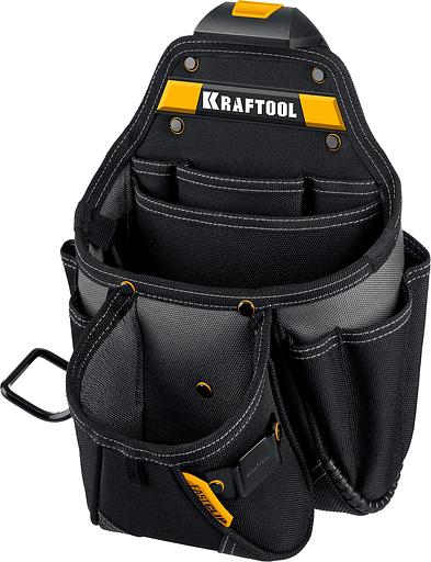KRAFTOOL KBS-3L пояс монтажника, в комплекте: пояс монтажника и 2 большие сумки (38761) фото 3