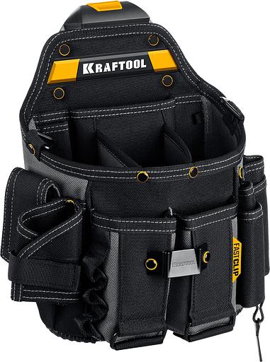 KRAFTOOL KPB-23 поясная сумка с быстросъёмным креплением FastClip, 290 х 310 мм (38766) фото 2