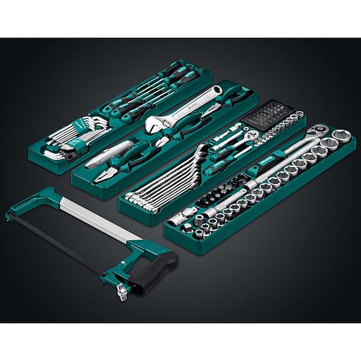 KRAFTOOL GRAND-152, 152 предм., (1/2″+1/4″), Универсальный набор инструмента (27978-H152) фото 6