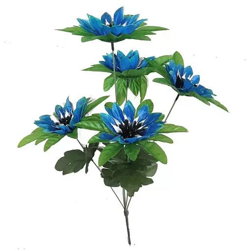 Букет с георгинами на 6 голов 46см 365-620 фото 1