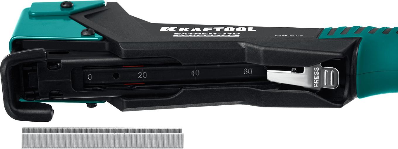 KRAFTOOL EXTREM-140 тип 140 (G/11/57) 20GA (6-12мм), композитный сверхлёгкий скобозабиватель (3154) фото 8