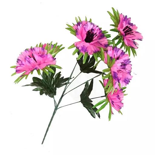 Букет с астрами на 7 голов 49см 389-617 фото 5