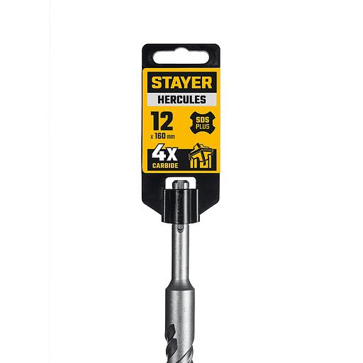 STAYER HERCULES-4Х 12x160 мм, SDS-plus бур (29290-160-12) фото 6