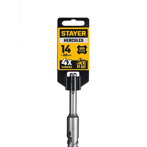 STAYER HERCULES-4Х 14x260 мм, SDS-plus бур (29290-260-14) фото 6