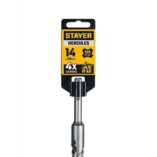 STAYER HERCULES-4Х 14x310 мм, SDS-plus бур (29290-310-14) фото 6