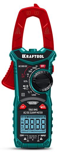 KRAFTOOL KC-300DC Цифровые токовые клещи (59830) фото 1