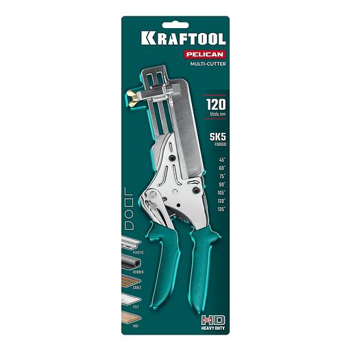 KRAFTOOL PELIKAN 120 до 120 мм, Удлиненные угловые ножницы для пластмассовых и резиновых профилей (23370) фото 4