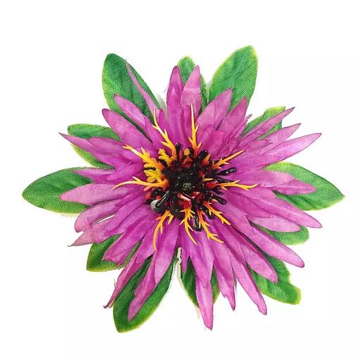 Головка астры Ратима с листом 3сл 17см 1-1 399АБ-л064-204-201-177-170Ч 1/28 фото 2