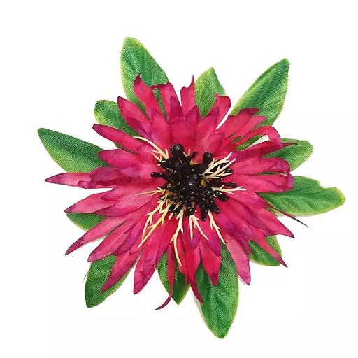 Головка астры Ратима с листом 3сл 17см 1-1 399АБ-л064-204-201-177-170Ч 1/28 фото 4