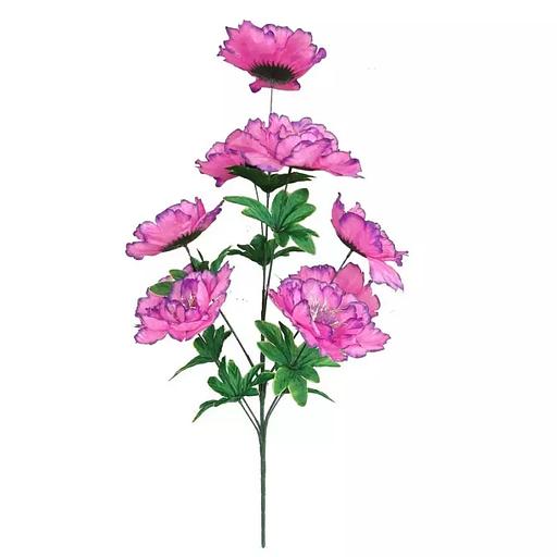 Букет пионов 9 голов 74см 372-624 фото 2