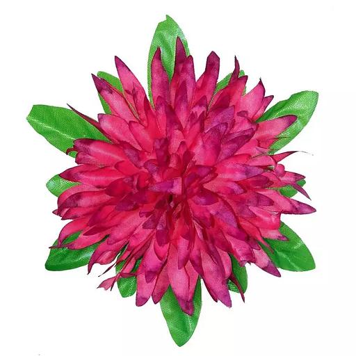 Головка астры Павелас с листом 7сл 18см 4-2 399АБ-л069-204-201-191 1/28 фото 3