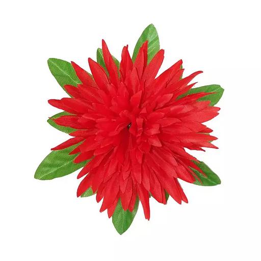 Головка астры Павелас с листом 7сл 18см 4-2 399АБ-л069-204-201-191 1/28 фото 4