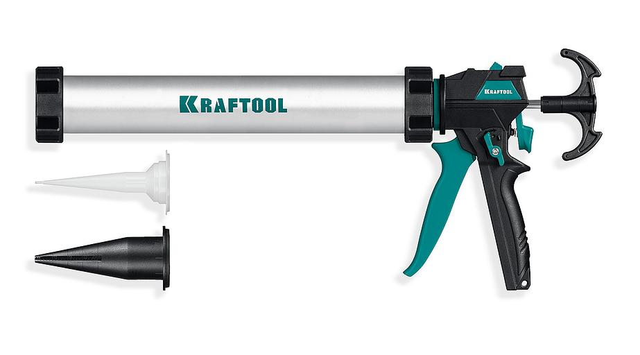 KRAFTOOL Ultra 600 мл, закрытый пистолет для герметика (06677-60) фото 1
