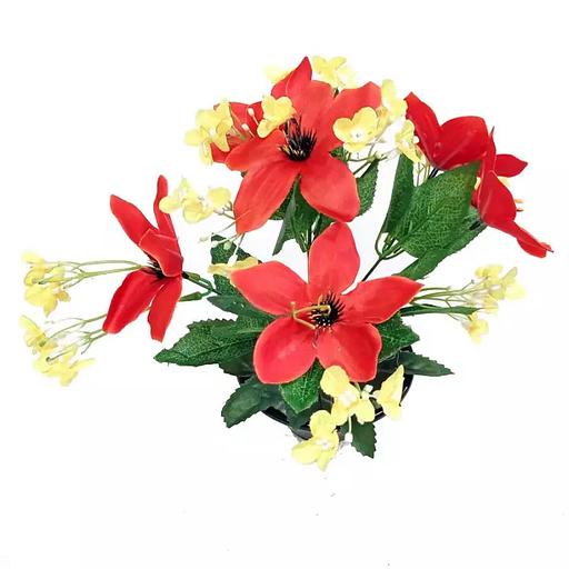 Цветы в горшке Гавайские с зеленью фото 2