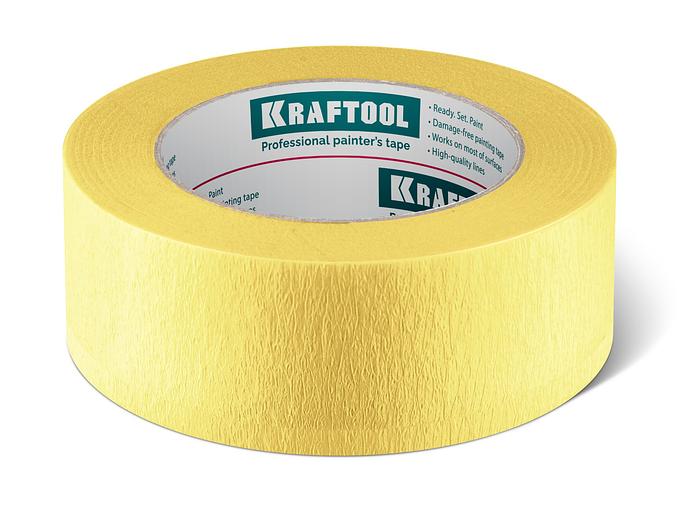 KRAFTOOL #500 Flex 38 мм х 30 м, для изогнутых линий, малярная лента (12105-38) фото 1