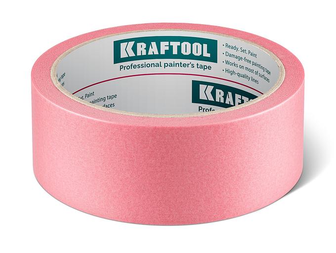 KRAFTOOL #200 Delicate 38 мм х 30 м, для деликатных и недавно окрашенных поверхностей, малярная лента (12102-38) фото 1