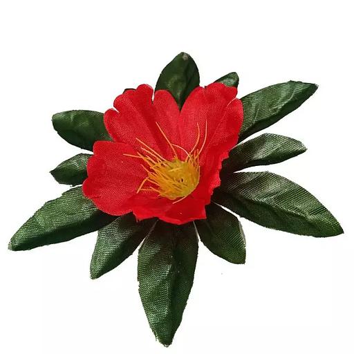 Головка мака Эраст с листом 2 слоя 14см г327-л068 1/50 фото 2