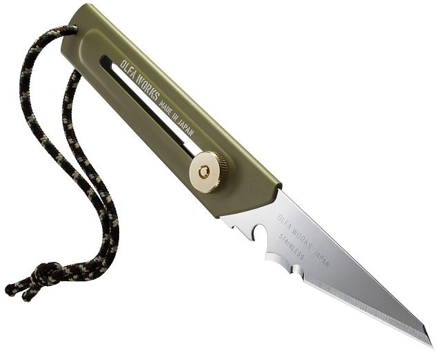 OLFA WORKS BK1 BUSHCRAFT KNIFE многоцелевой нож со сменным лезвием (OW-BK1-OD) фото 2