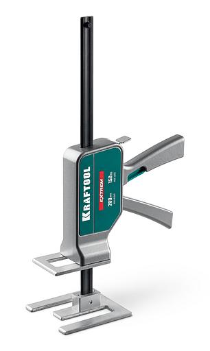 KRAFTOOL EXTREM 150 кг, 230 мм подъем, усиленный алюминиевый корпус, закаленная стальная рейка, подъемник универсальный (33263) фото 1