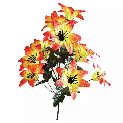 Ритуальный букет с лилиями 15 голов 61см 361-557 фото 1