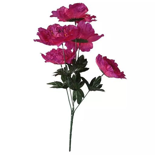 Букет пионов 5 голов 57см 380-571 фото 1