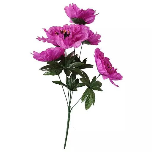 Букет пионов 5 голов 57см 380-571 фото 2