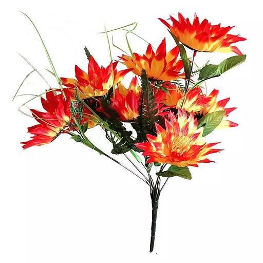 Букет с астрами на 10 голов 37см фото 3