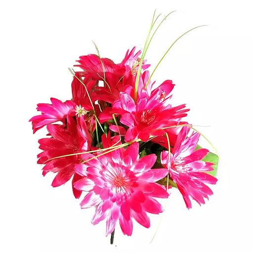 Букет с герберами на 10 голов 38см фото 3