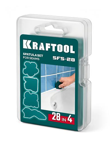 KRAFTOOL SFS-28 набор специальных шпателей для формирования швов герметика (10121-H4) фото 7