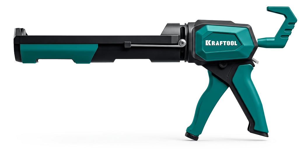 KRAFTOOL Extrem 4-in-1 310 мл, скелетный пистолет для герметика (06676) фото 1