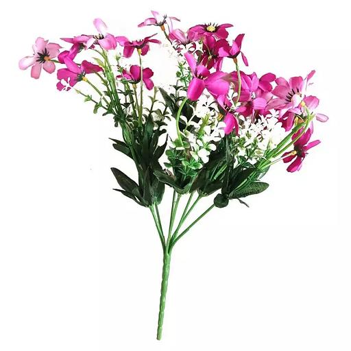 Букет космеи 7 веток (22 цветка) 948-04 32см фото 1