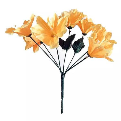 Букет колокольчиков 7 голов (пресс) 80910 28см фото 3