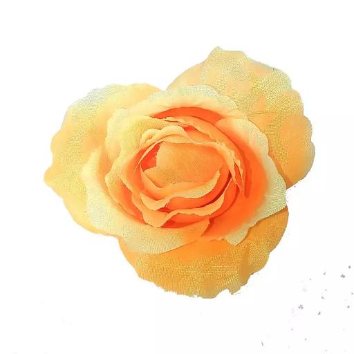 Головка розы полураскрытый бутон 4сл 7см 1м047 фото 3