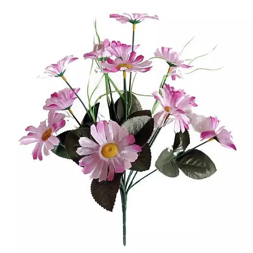 Букет ромашек 12 голов 38см 019-170 фото 2