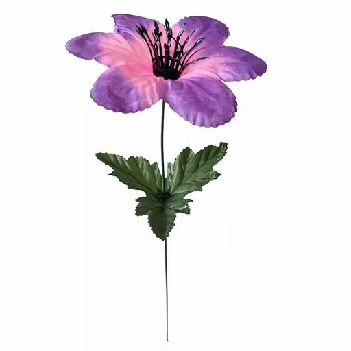 Искусственная кувшинка на ножке 44см 281-594 фото 2