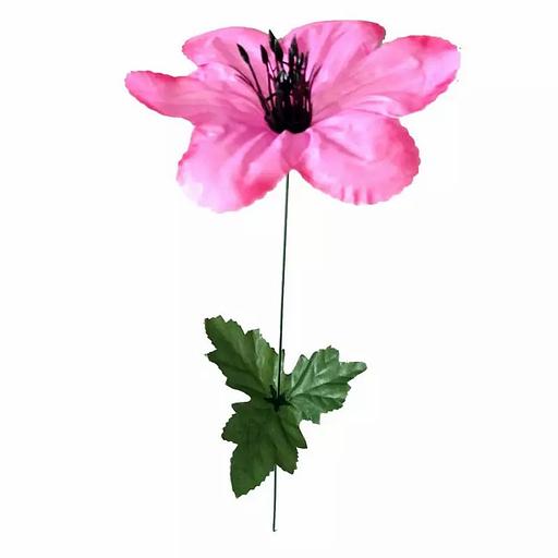 Искусственная кувшинка на ножке 44см 281-594 фото 3