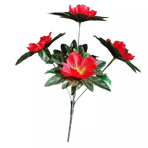 Букет с маками 5 голов 32см 375-612 фото 1