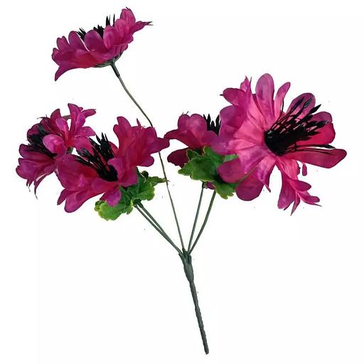 Букет с георгинами 5 голов 32см 375-567 фото 1