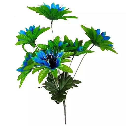 Букет с георгинами 7 голов 42см 386-620 фото 3