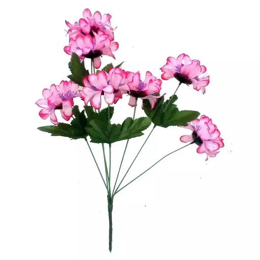 Букет с георгинами 7 голов 42см 373-566 фото 4