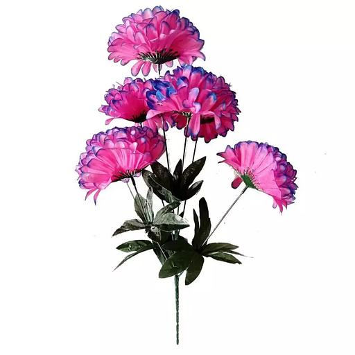 Букет с шафранами 7 голов 54см 381-601 фото 4