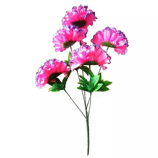 Декоративное растение букет с шафранами 5 голов 57см 379-611 фото 1