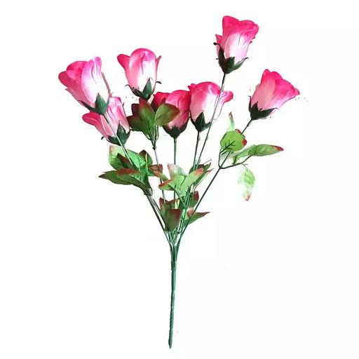 Букет роз на 7 голов 46см 203-628 фото 4